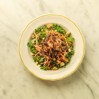 Kale & Oyster Mushroom Caesar